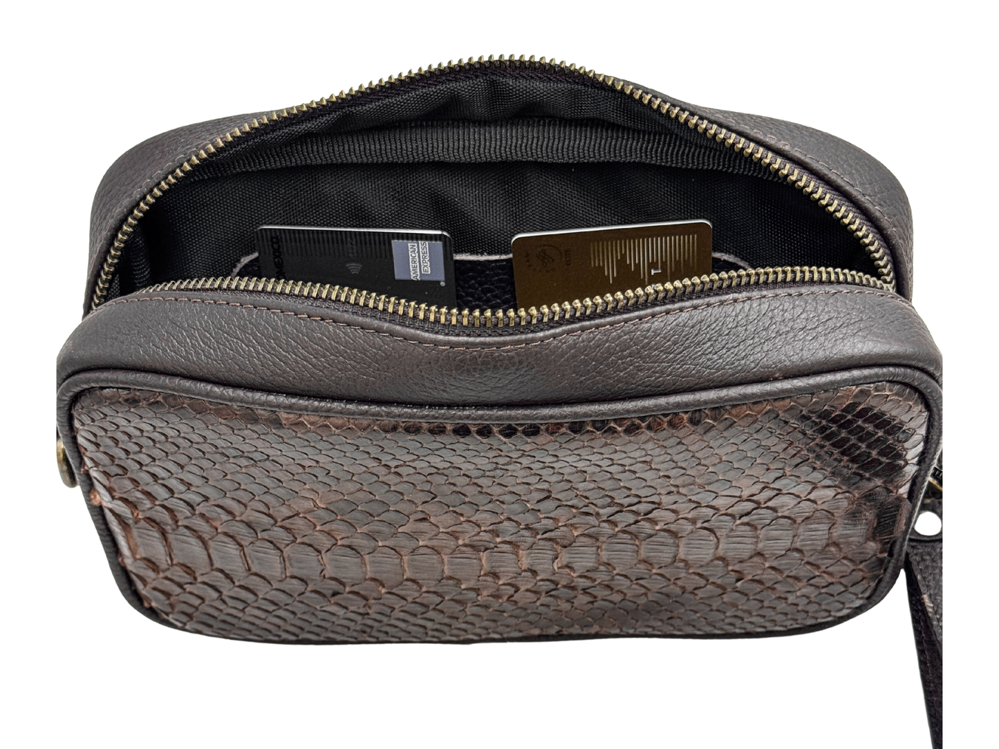 BLACK FLOATER NECESSARY BAG