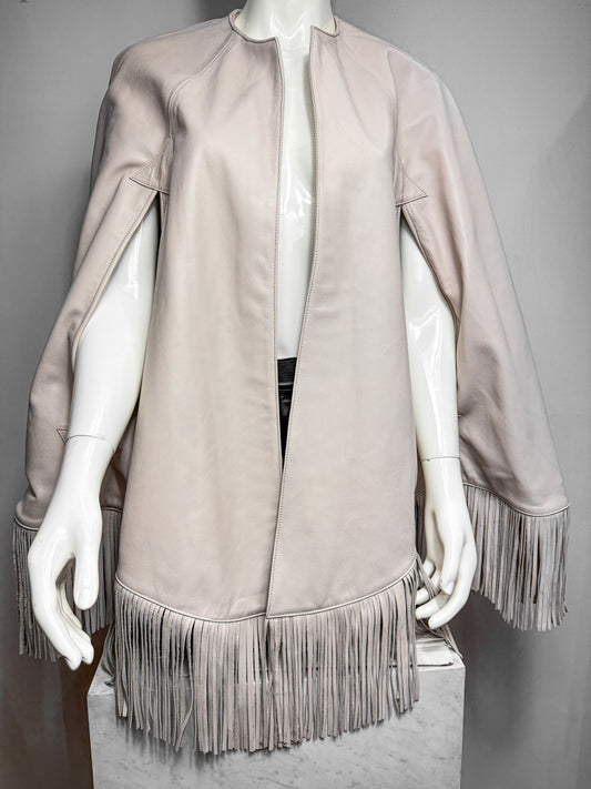 CAPE LEATHER WOMAN