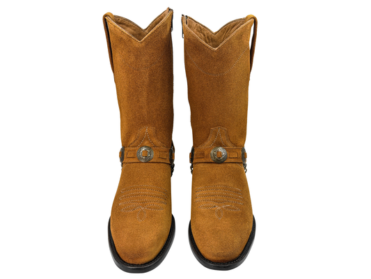 HIGH SUEDE CHESTNUT