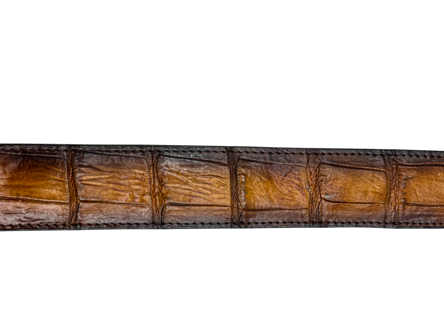 HONEY CROCO BELT