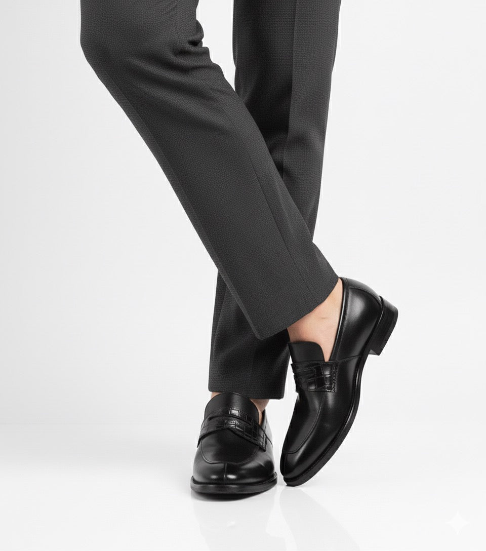 BLACK MILAN LOAFER