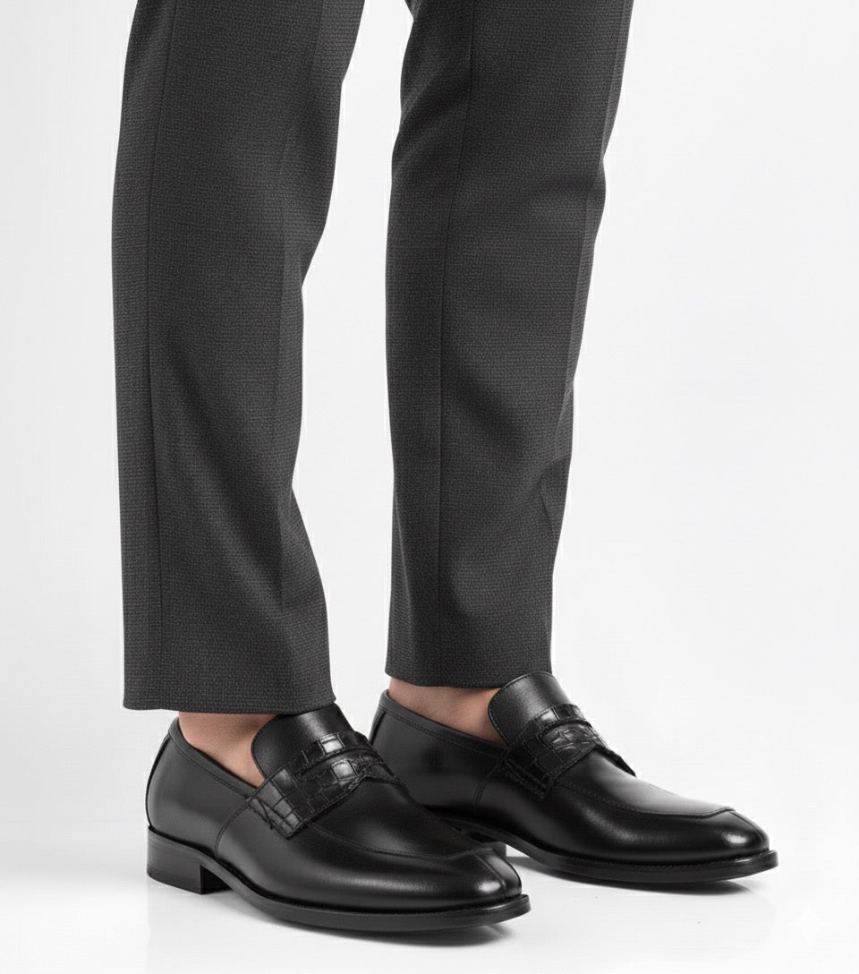 BLACK MILAN LOAFER