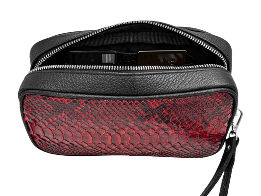 BLACK FLOATER NECESSARY BAG