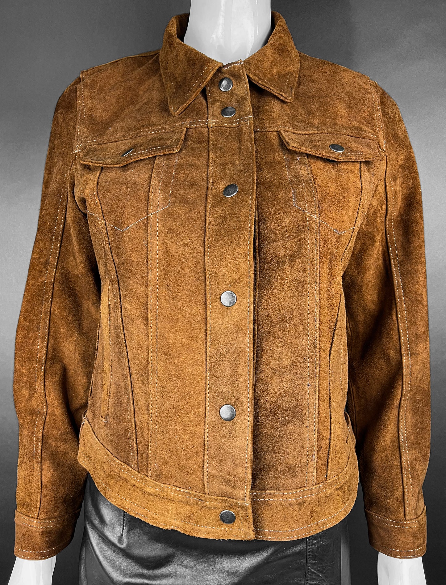 SUEDE OVERSHIRT WOMAN
