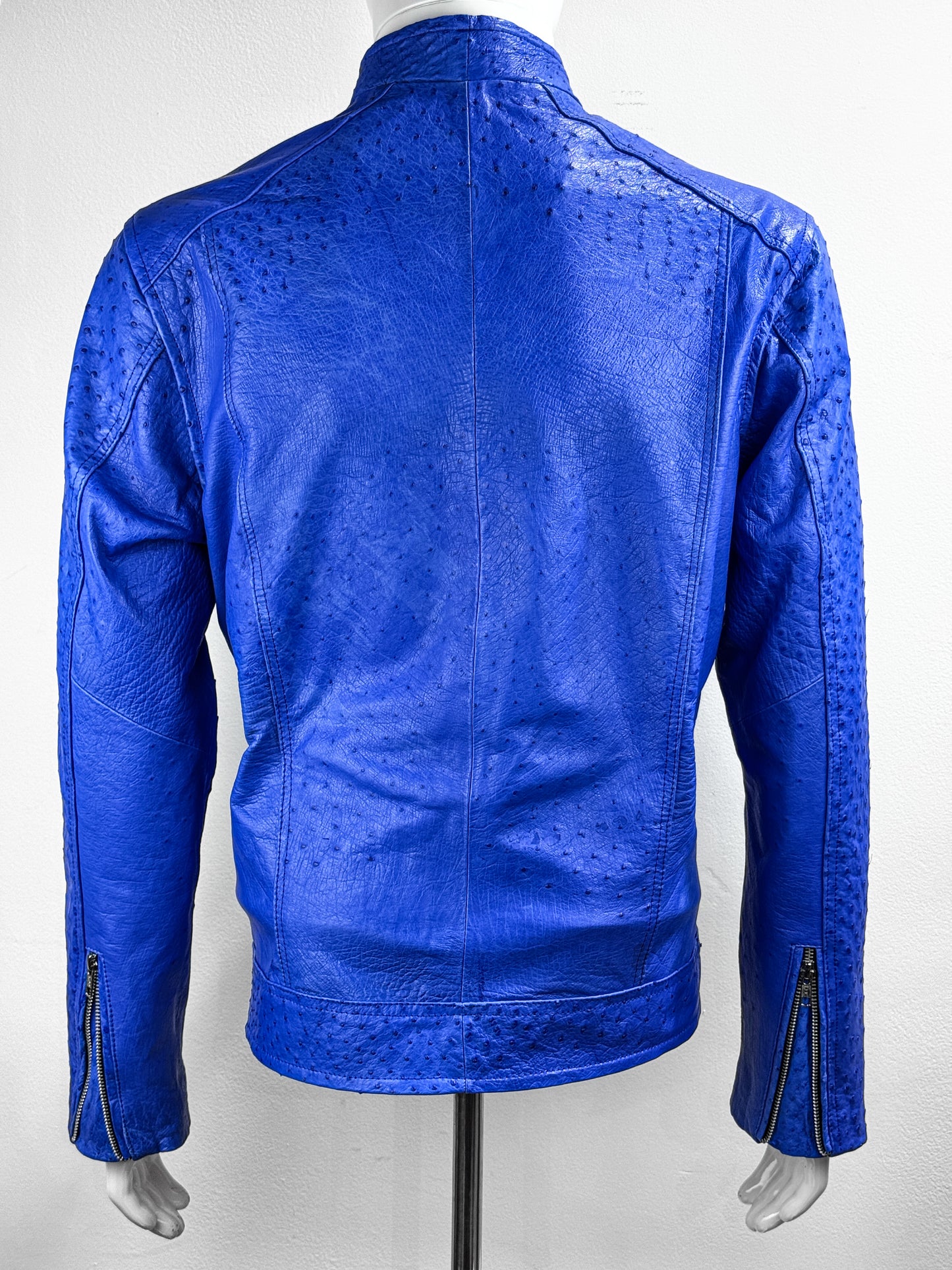 ELECTRIC BLUE OSTRICH
