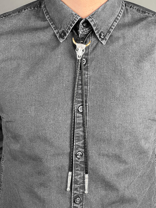SKULL BOLO TIE