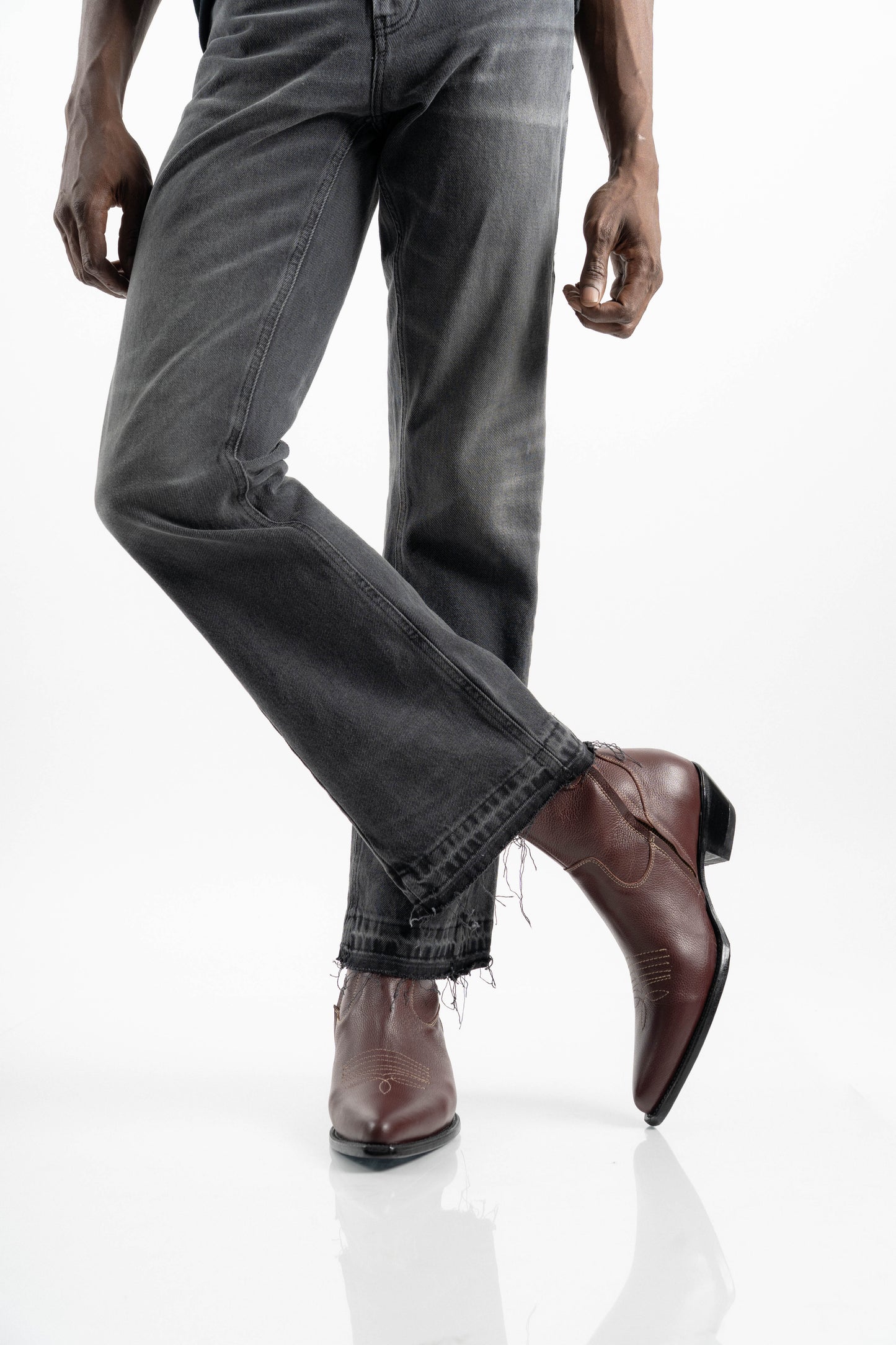 WINE WESTERN BOOT