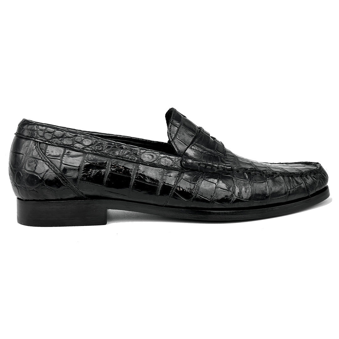 CROCO PENNY LOAFER