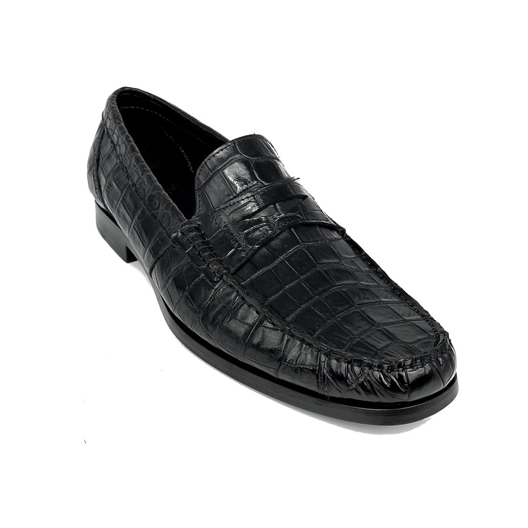 CROCO PENNY LOAFER