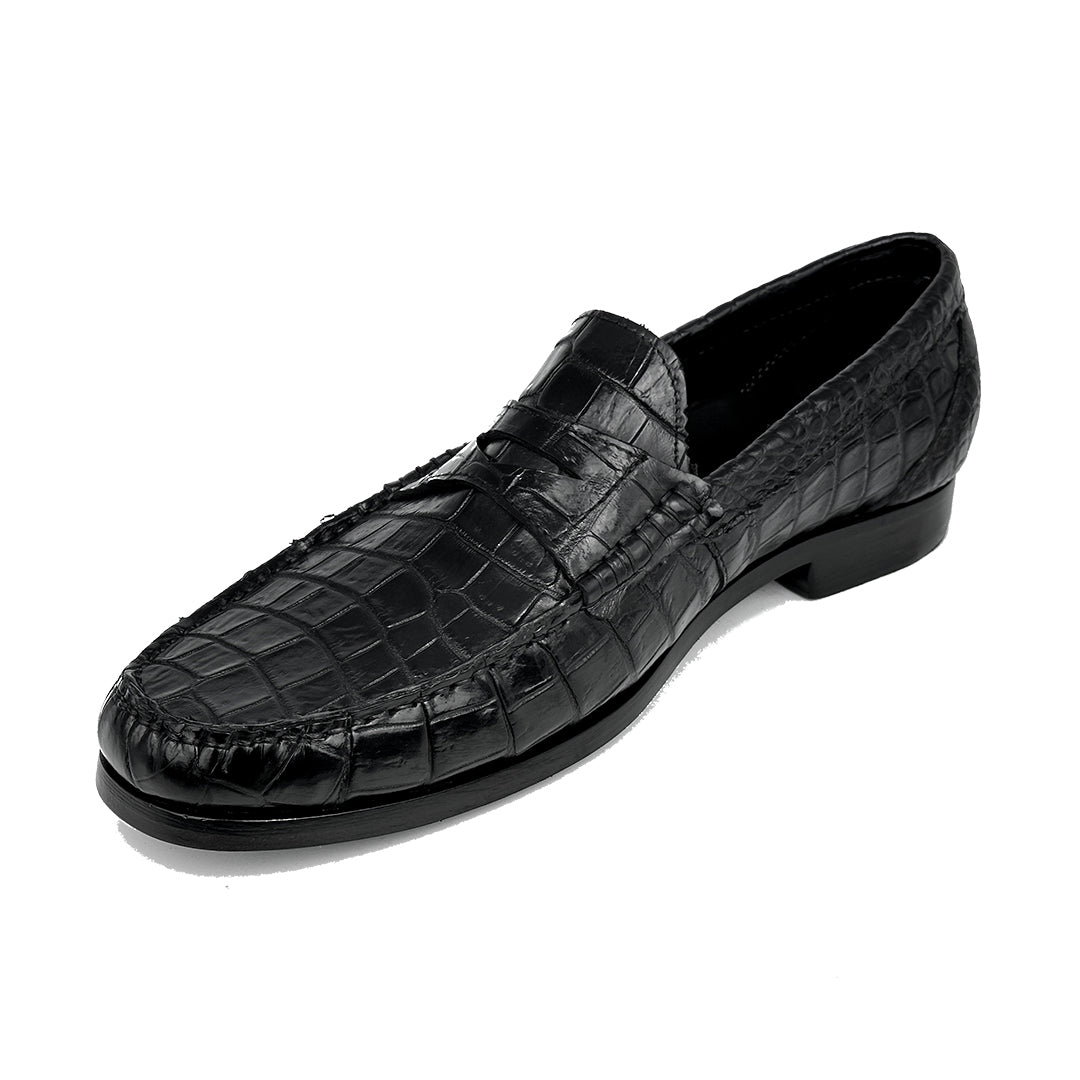 CROCO PENNY LOAFER