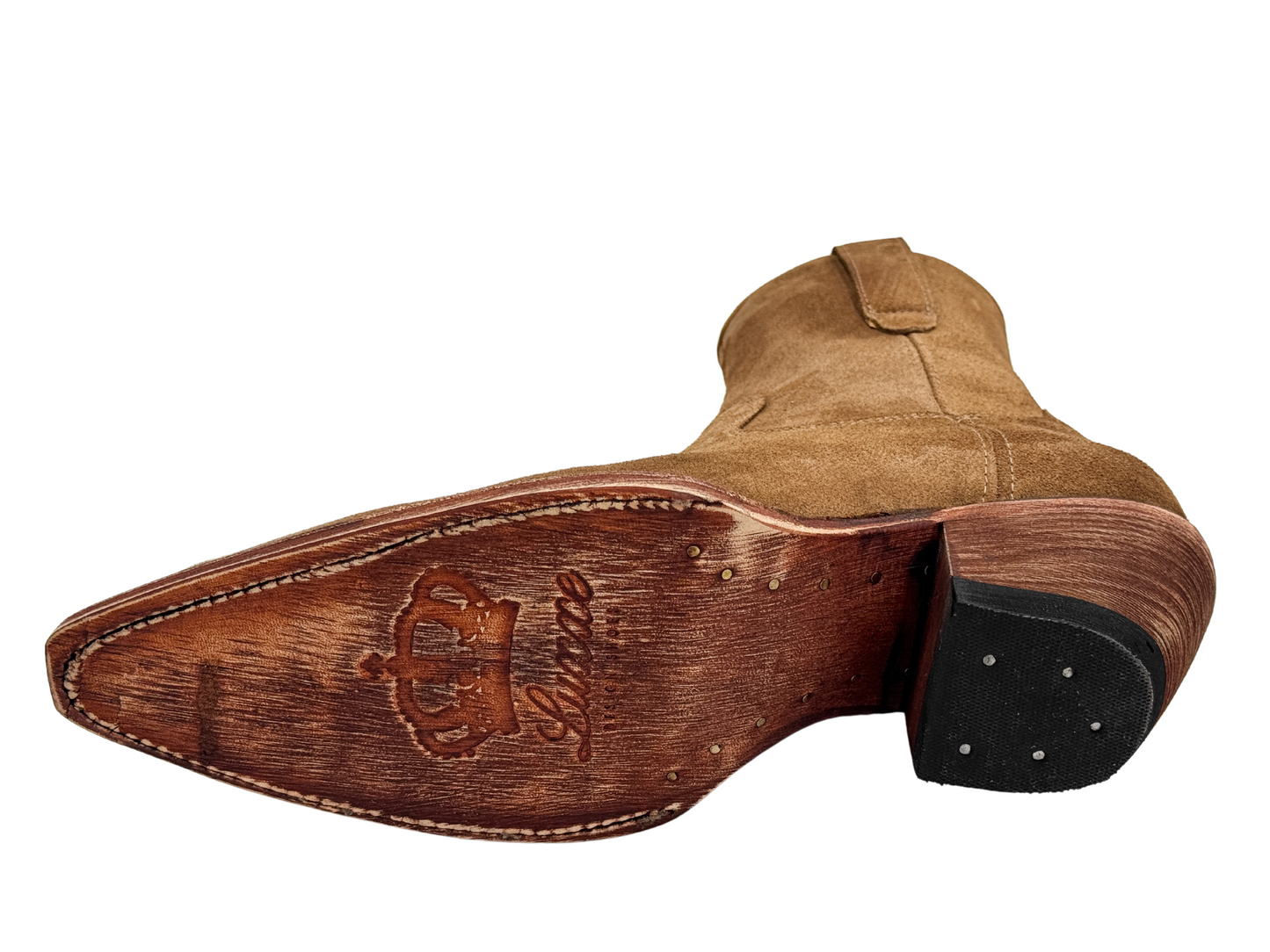 WESTERN METAL SUEDE