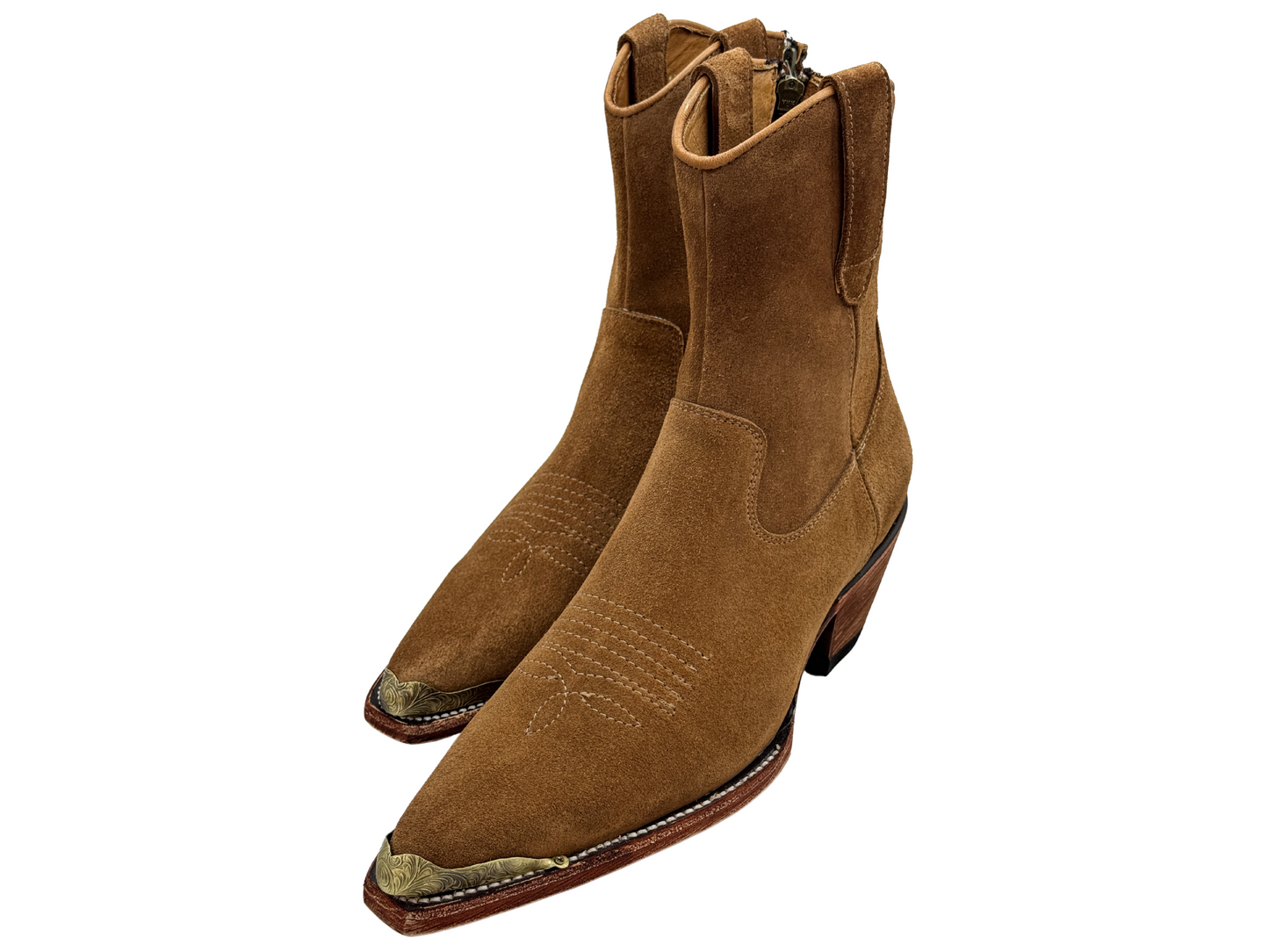 WESTERN METAL SUEDE