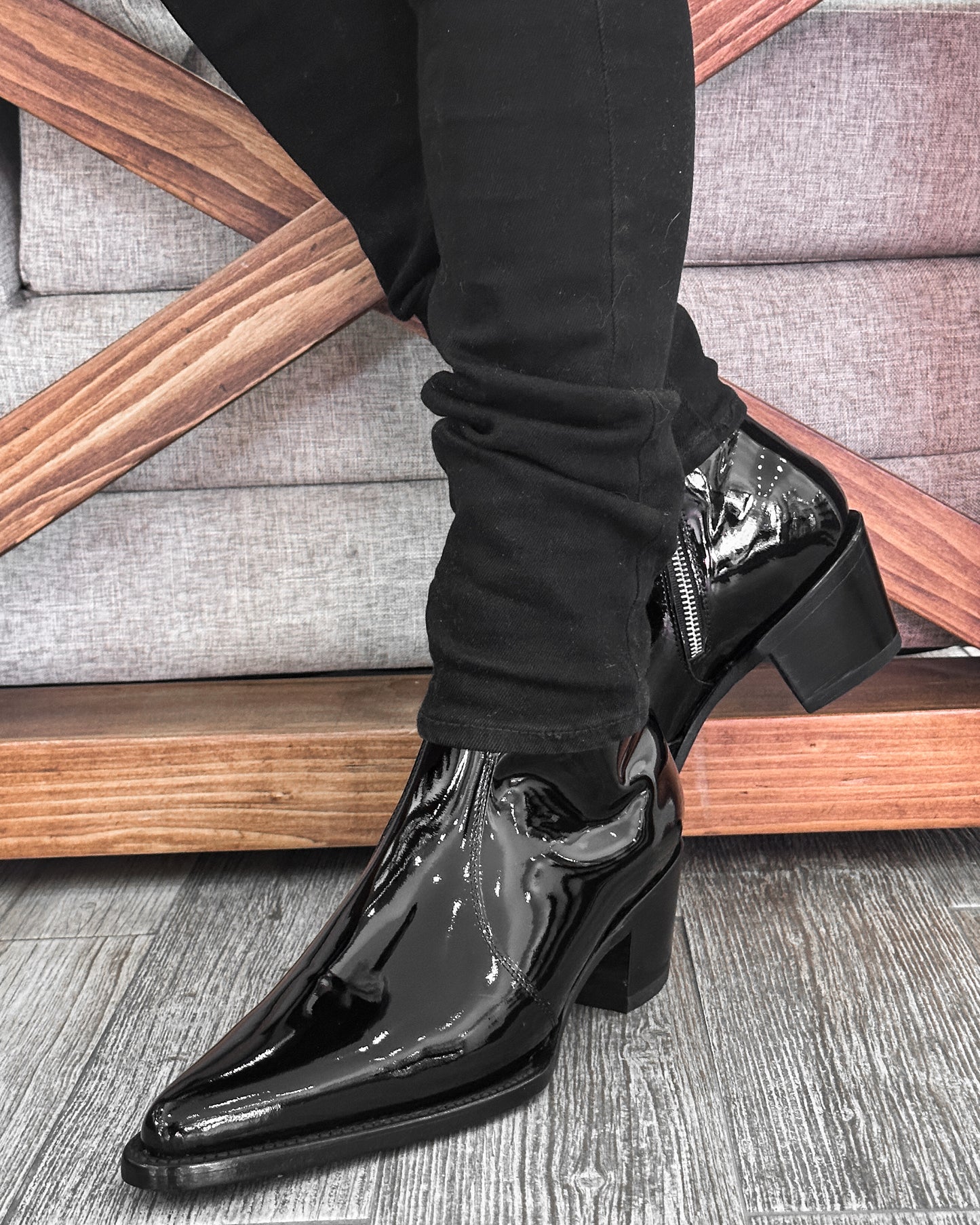 PATENT LEATHER CANNES