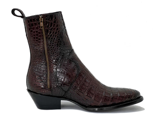 DARK BROWN CROCODILE MÁLAGA