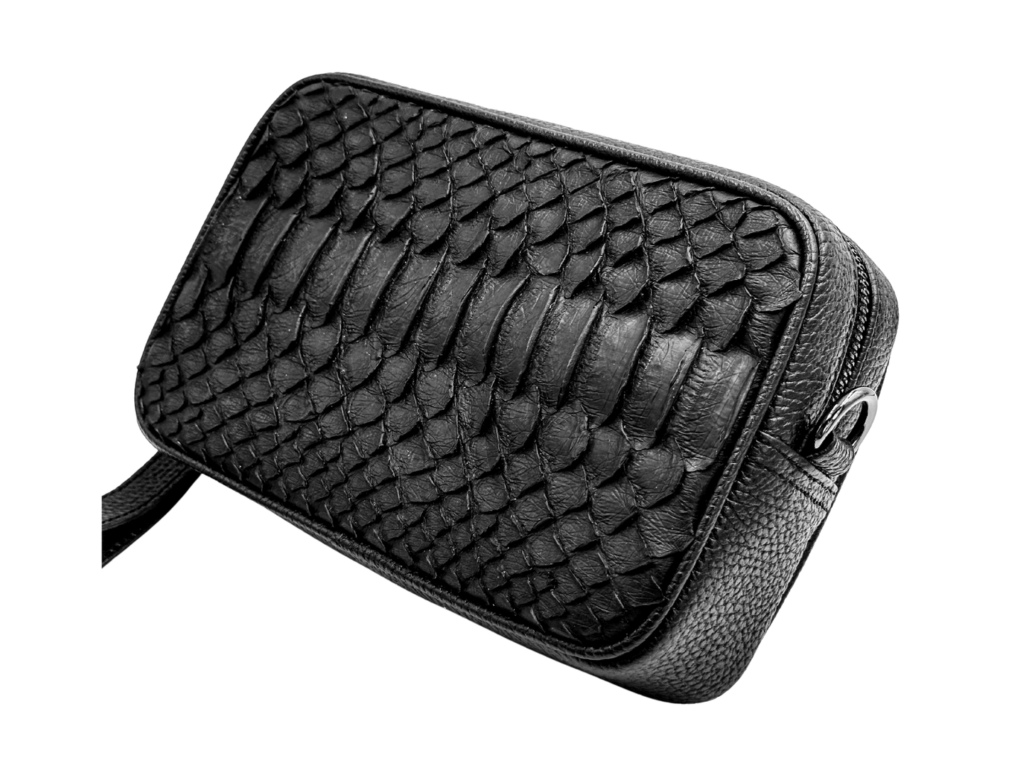 BLACK FLOATER NECESSARY BAG
