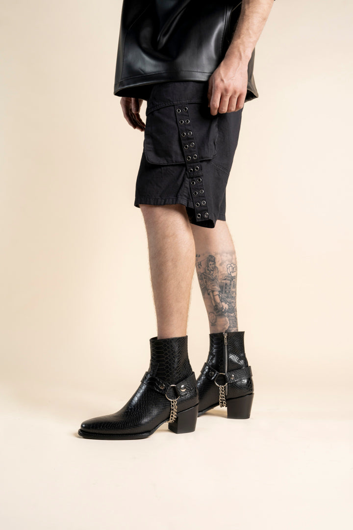 BLACK LISBON BOOTS