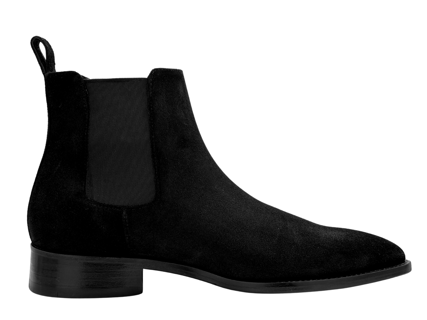 BLACK SUEDE CHELSEA