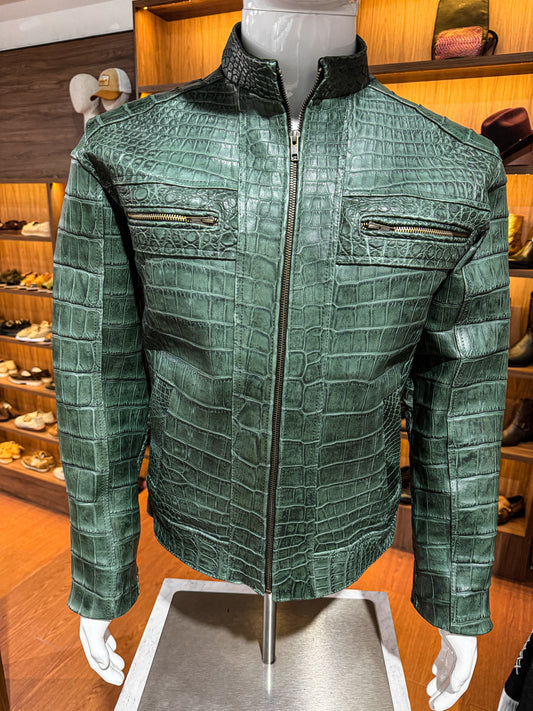 GREEN CROCODILE RACER