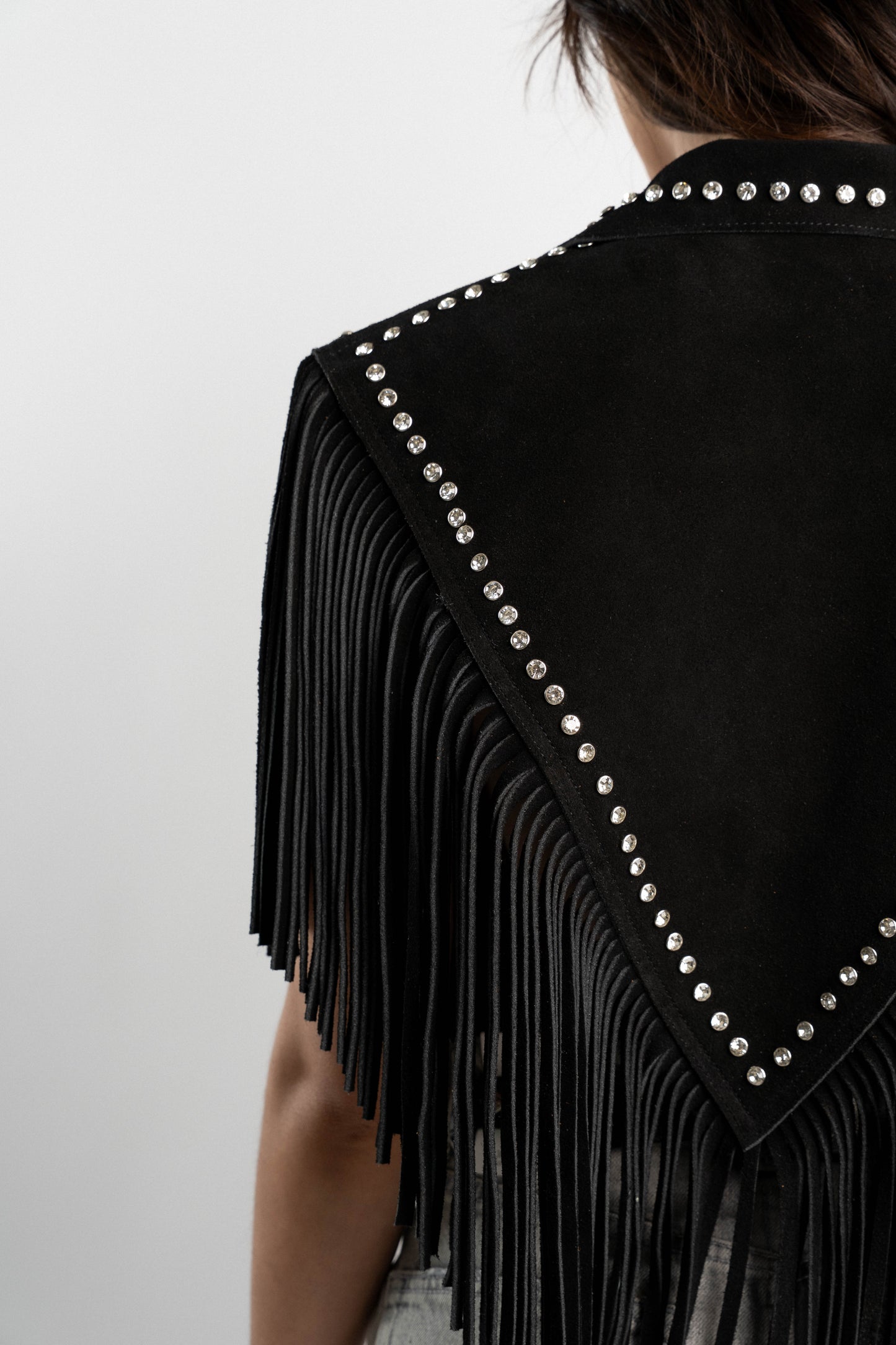 PONCHO FLECOS BRILLOS