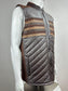 BROWN LEATHER VEST