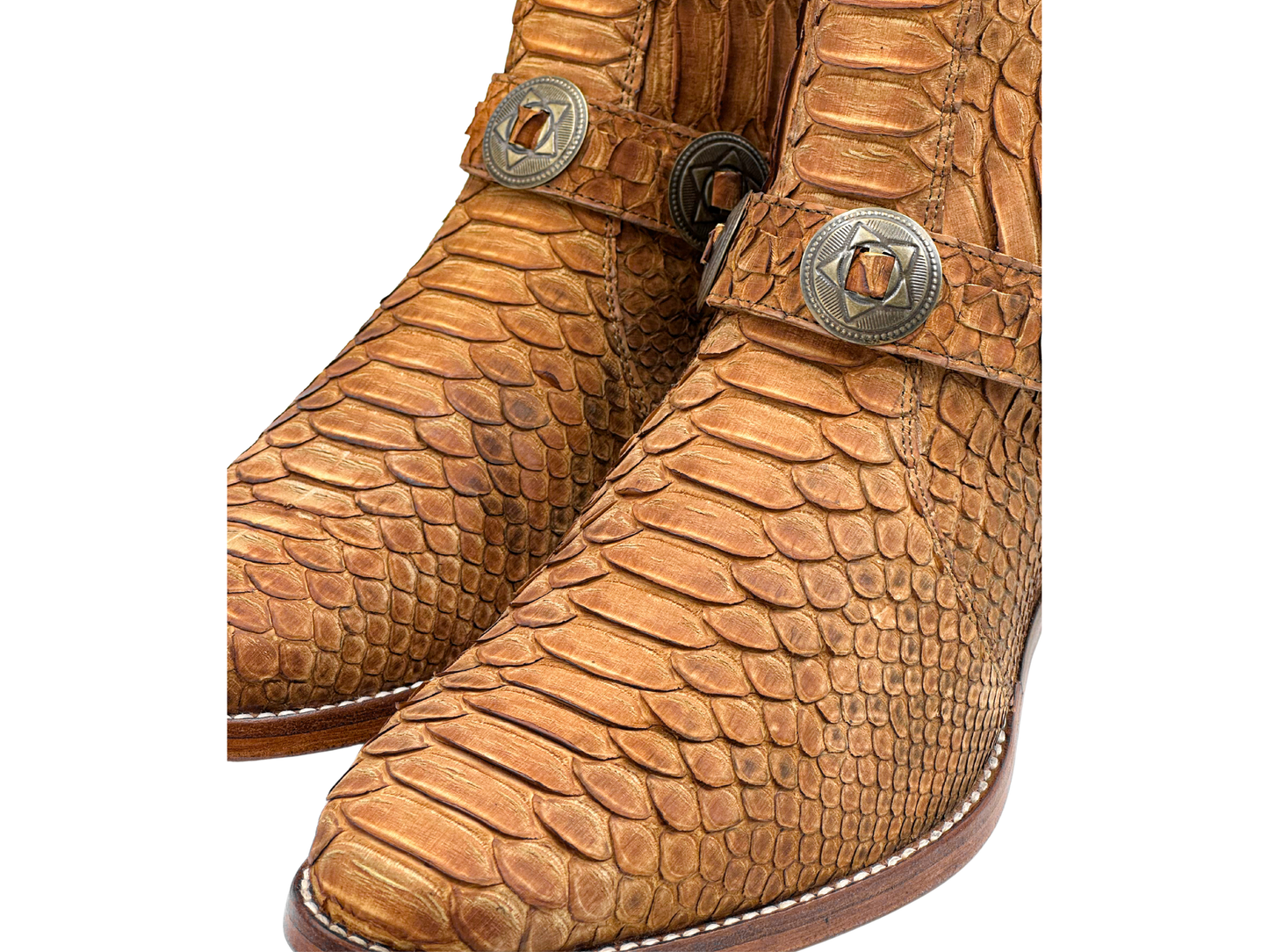 BROWN RUSTIC CANNES PYTHON