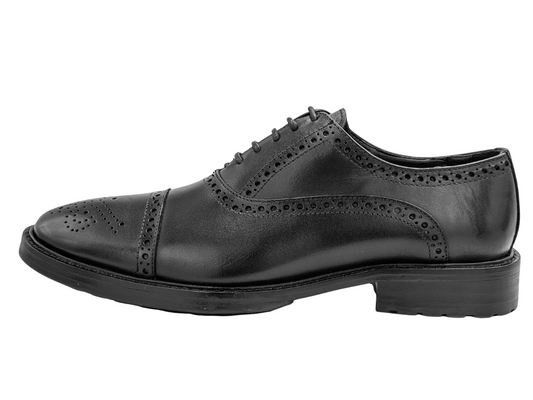 BLACK BLUCHER BROGUE