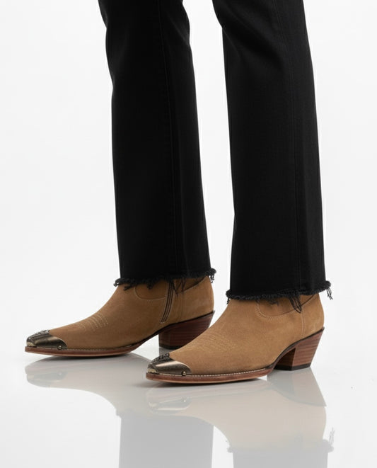 WESTERN METAL SUEDE