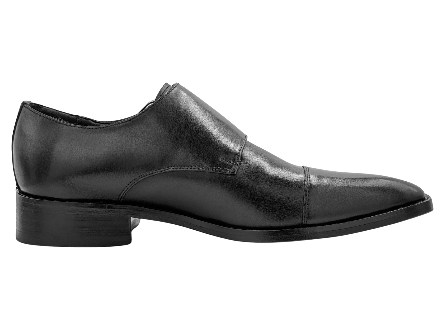 BLACK ITALIAN MONKSTRAP