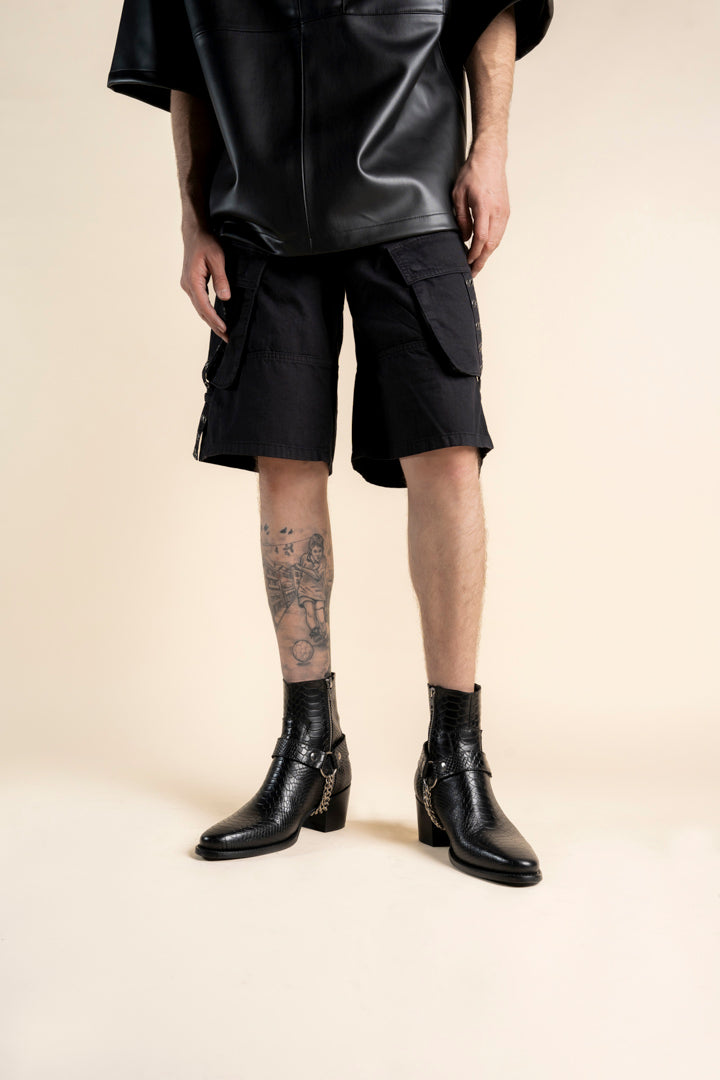 BLACK LISBON BOOTS