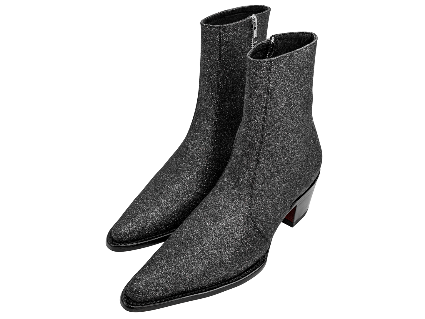 BLACK GLITTER (SUELA ROJA)