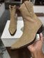 BEIGE WESTERN METAL