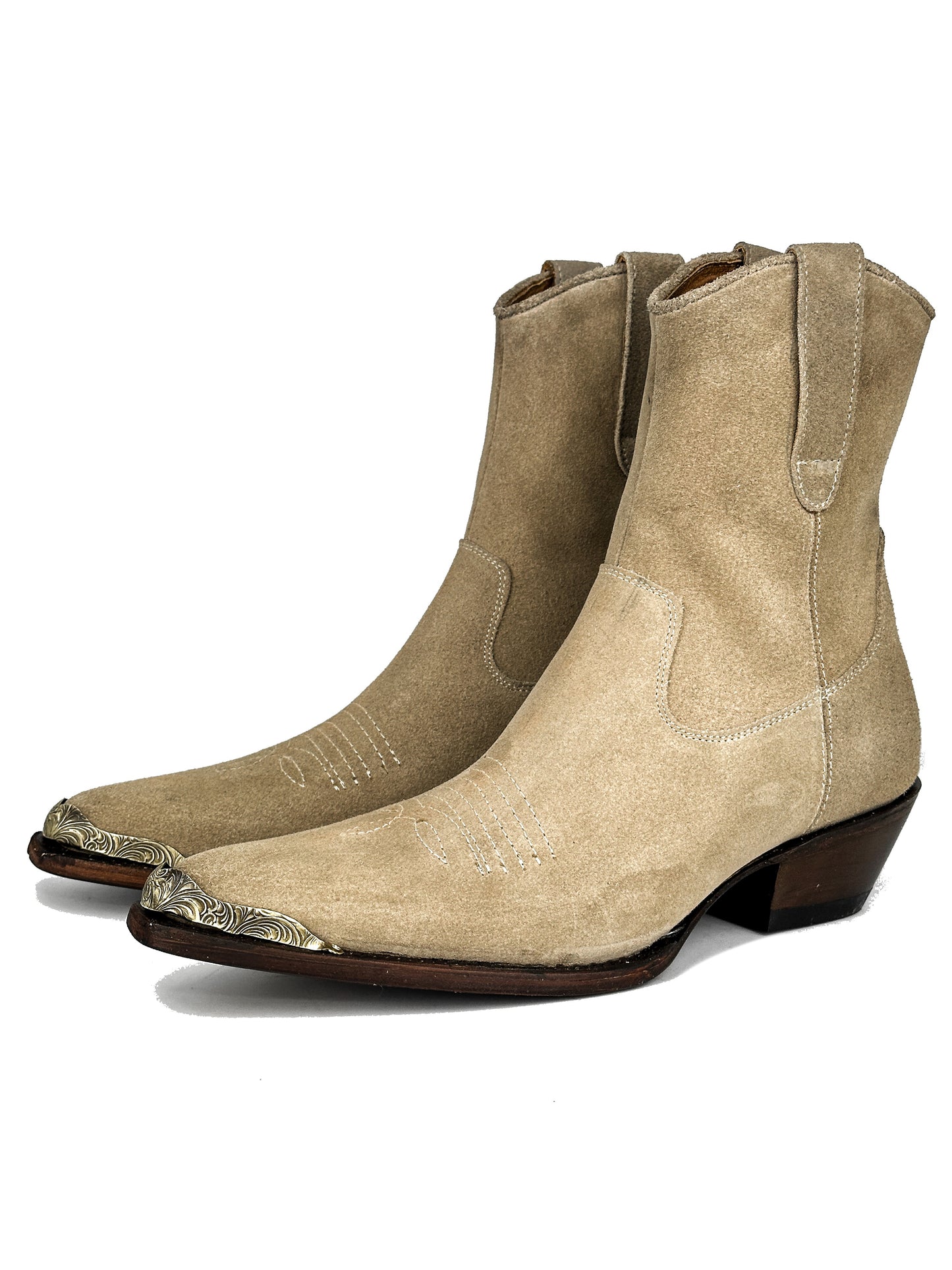 BEIGE WESTERN METAL