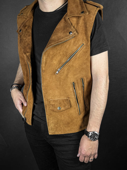 SUEDE VEST