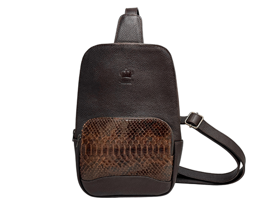 CROSSBODY PITON CAFE