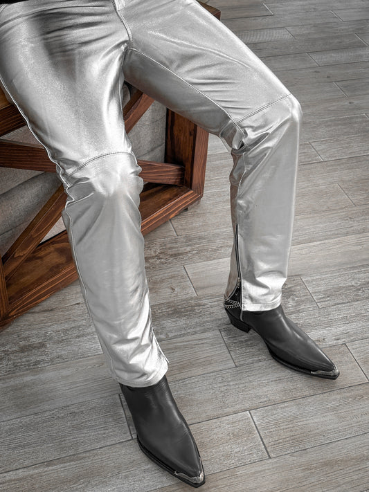 SILVER PANTS