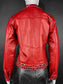 RED STUDDED JACKET