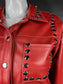 RED STUDDED JACKET