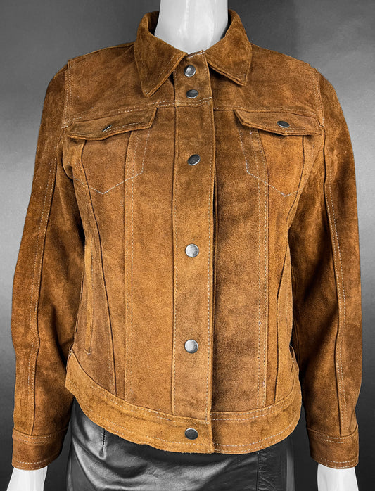 SUEDE OVERSHIRT WOMAN