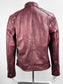 WINE OSTRICH JACKET