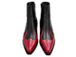 BLACK/RED FLAME BOOTS