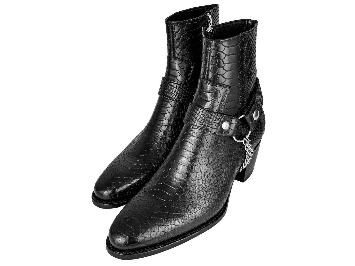 BLACK LISBON BOOTS